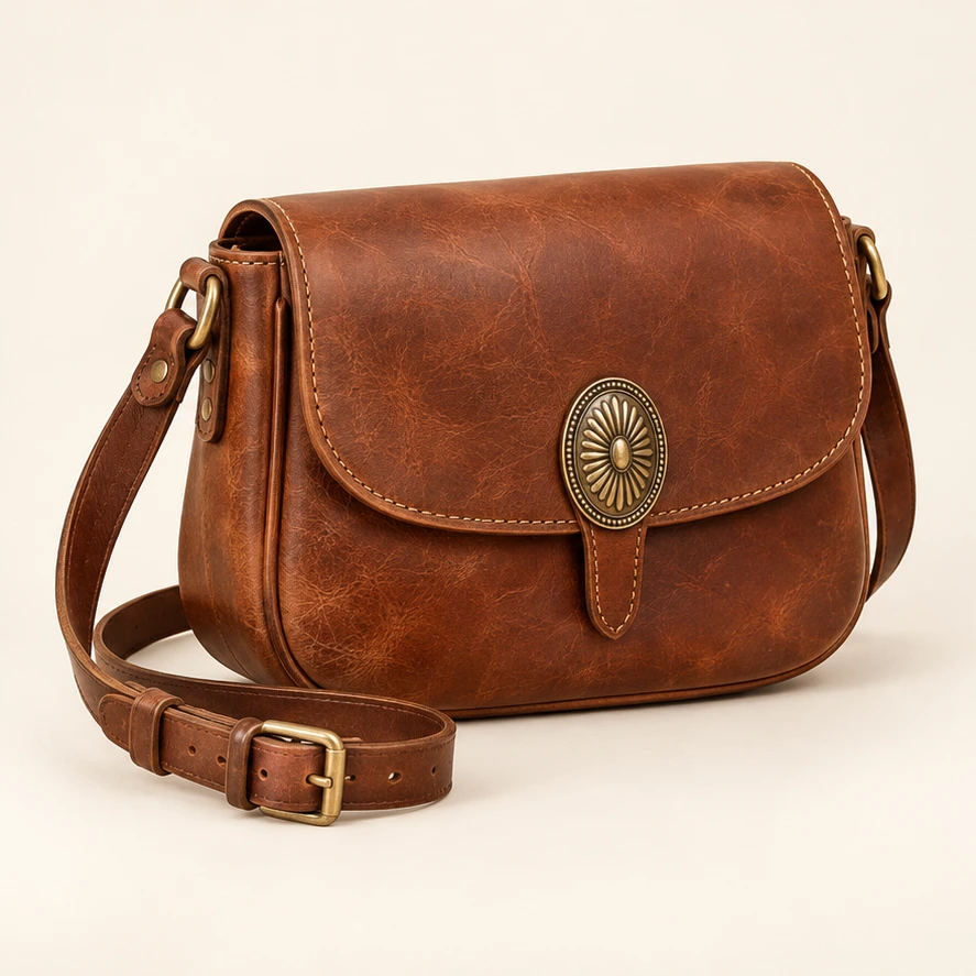 Copper Trail Saddle in Chestnut